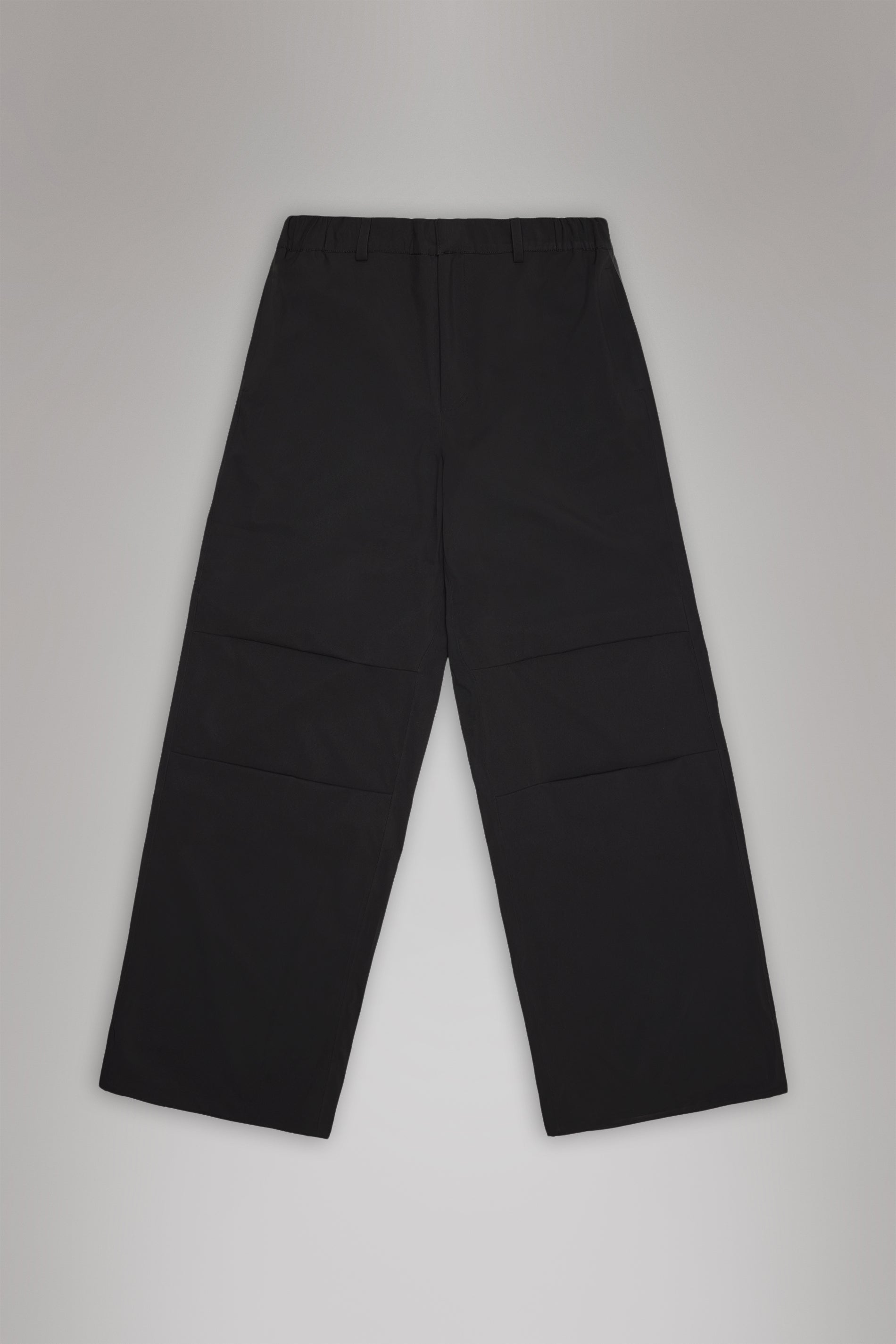 RAINS Suva Hardshell Pants Wide Black Pants